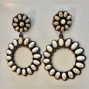 Beautiful statement earrings